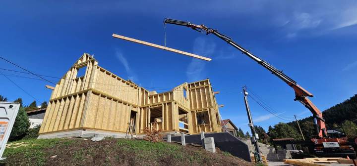 Construction à ossature bois Granges-Aumontzey