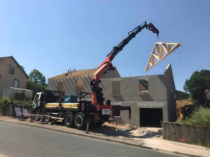 Charpente industrielle Granges-Aumontzey