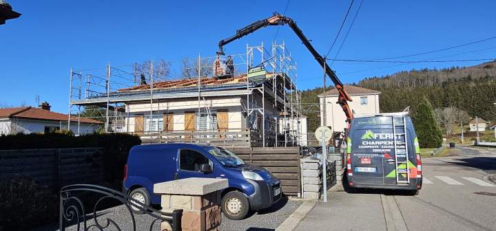 Travaux de couverture Granges-Aumontzey