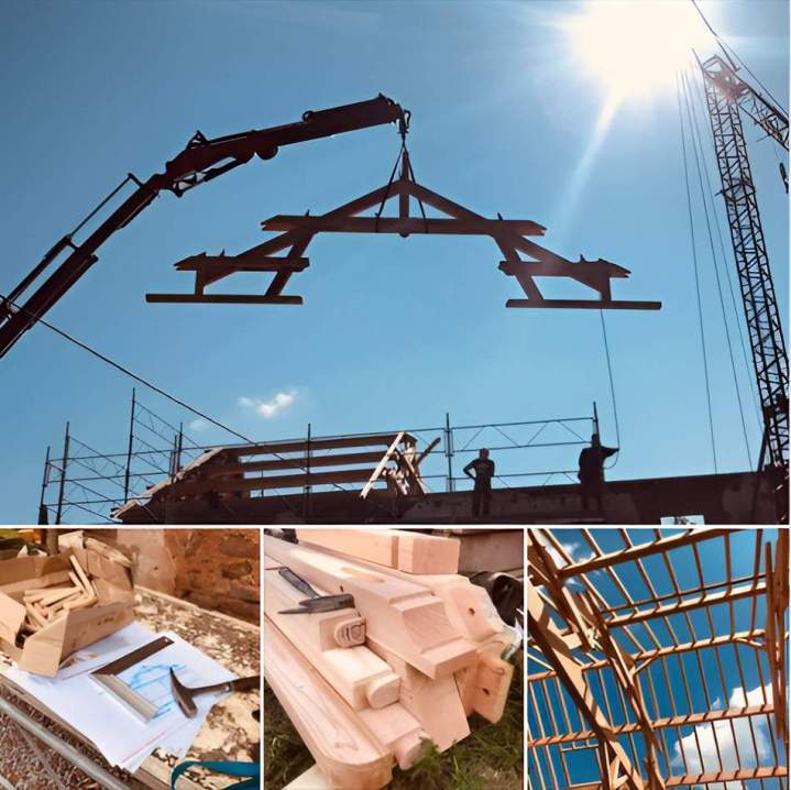 Charpente traditionnelle Granges-Aumontzey